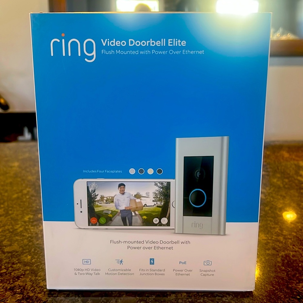 ring Video Doorbell Elite
